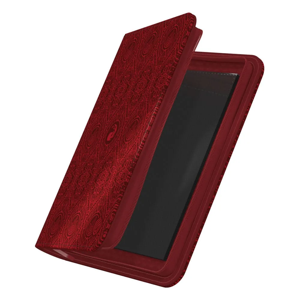 Ultimate Guard Zipfolio 8-Pocket Xenoskin (160 double-sleeved cards) Magic: The Gathering | Avatar: The Last Airbender - Red Mana